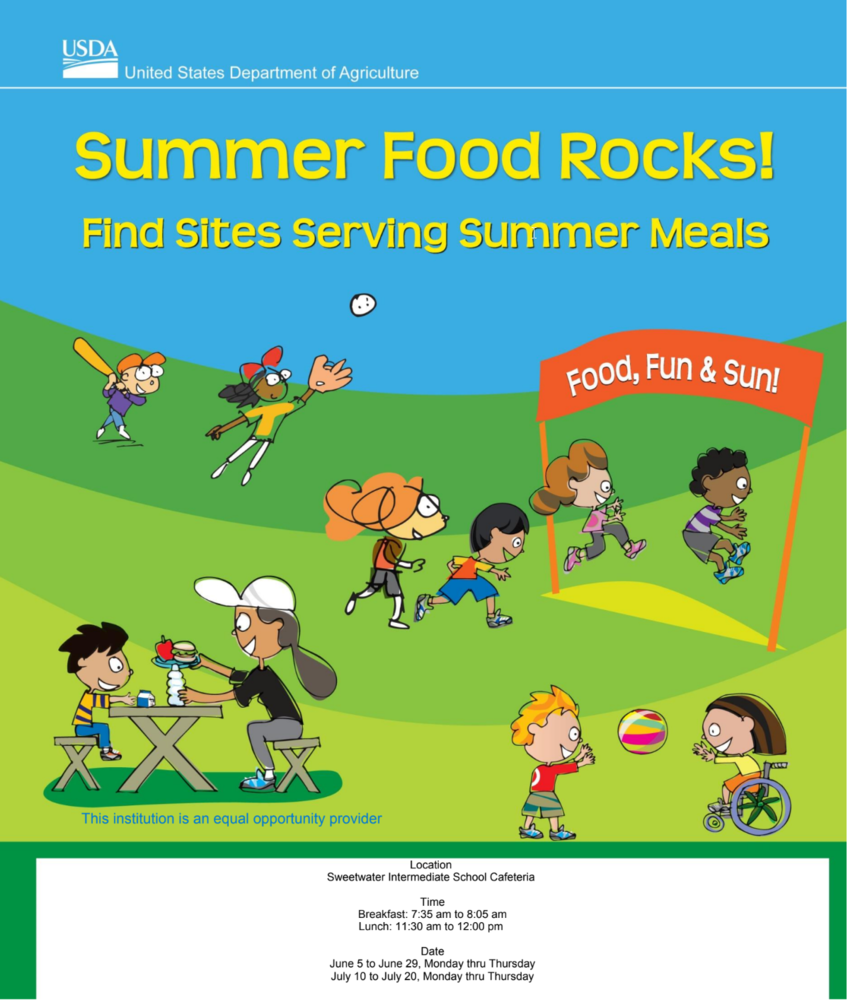 summer food rocks